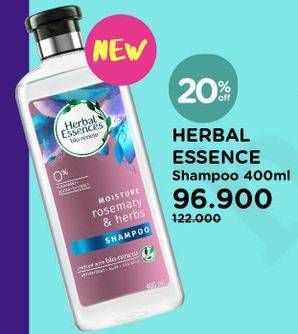 Promo Harga HERBAL ESSENCE Shampoo 400 ml - Watsons