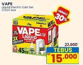 Promo Harga Fumakilla Vape Electric Liquid Set  - Indomaret