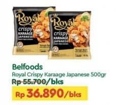 Promo Harga Belfoods Royal Nugget Crispy Karaage 500 gr - TIP TOP