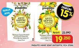 Promo Harga Paquito Hand Soap All Variants 375 ml - Superindo