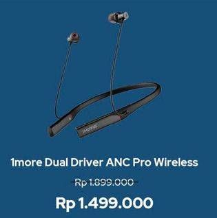 Promo Harga 1MORE Dual Driver ANC Pro Wireless  - iBox