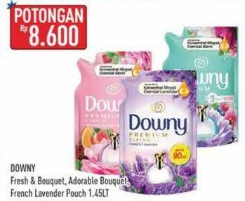 Promo Harga Downy Premium Parfum Fresh Bouquet, Adorable Bouquet, French Lavender 1450 ml - Hypermart