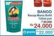 Promo Harga BANGO Kecap Manis 735 ml - Indomaret