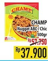 Promo Harga Champ Nugget Chicken Nugget ABC 500 gr - Hypermart
