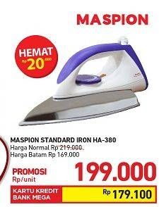 Promo Harga MASPION HA-380  - Carrefour