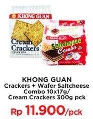 Promo Harga Khong Guan Cream Crackers / Saltcheese  - Indomaret