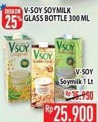 Promo Harga V-SOY Soya Bean Milk Multi Grain 1000 ml - Hypermart