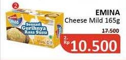 Promo Harga EMINA Cheddar Cheese Mild 165 gr - Alfamidi