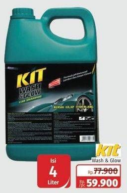 Promo Harga KIT Wash & Glow Car Shampoo 4000 ml - Lotte Grosir