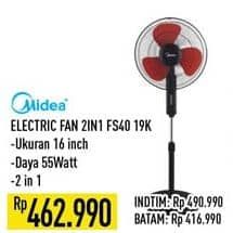 Promo Harga Midea FS40-10N Fan  - Hypermart