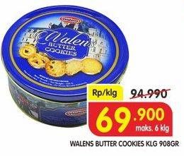 Promo Harga WALENS Butter Cookies 908 gr - Superindo