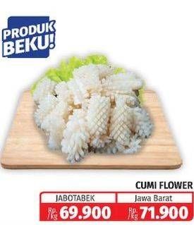 Promo Harga Cumi Cumi Flower  - Lotte Grosir