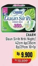 Promo Harga Charm Daun Sirih + Herbal Wing 42cm, Wing 35cm, Wing 29cm 6 pcs - Alfamart