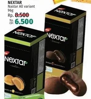 Promo Harga Nabati Nextar Cookies All Variants 106 gr - LotteMart