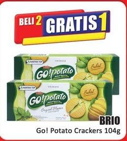 Promo Harga Siantar Top GO Potato Biskuit Kentang 104 gr - Hari Hari