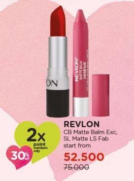 Promo Harga Revlon Matte Balm Lipstick, Super Lustrous Lipstick  - Watsons