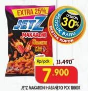 Promo Harga Jetz Snack Makaroni Habanero 100 gr - Superindo