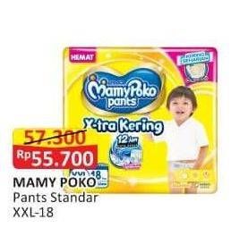 Promo Harga Mamy Poko Pants Xtra Kering XXL18 18 pcs - Alfamart