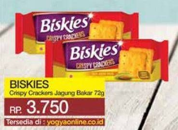 Promo Harga MUNCHYS Biskies Crispy Crackers Jagung Bakar 72 gr - Yogya