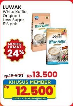 Promo Harga Luwak White Koffie   - Indomaret