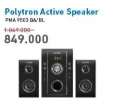 Promo Harga POLYTRON PMA 9503 | Multimedia Audio 50 Watt  - Electronic City