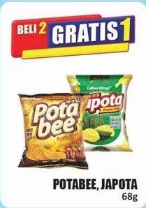 Promo Harga POTABEE Snack Potato Chips/JAPOTA Potato Chips   - Hari Hari