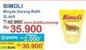 Promo Harga Bimoli Minyak Goreng 2000 ml - Indomaret