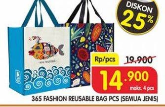 Promo Harga 365 Reusable Bag Fashion, All Variants  - Superindo