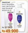 Promo Harga PANTENE Shampoo Anti Dandruff, Hair Fall Control 400 ml - Indomaret