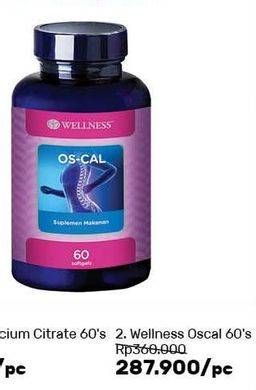 Promo Harga WELLNESS Os-Cal 60 pcs - Guardian