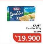 Promo Harga KRAFT Cheese Cheddar 165 gr - Alfamidi