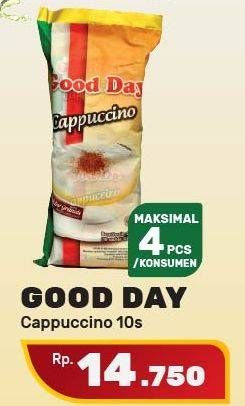 Promo Harga Good Day Cappuccino per 10 sachet 25 gr - Yogya