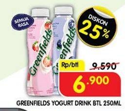 Promo Harga Greenfields Yogurt Drink 250 ml - Superindo