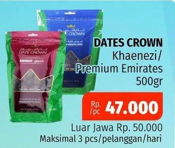 DATES CROWN Kuram Premium Emirates/Khenaizi