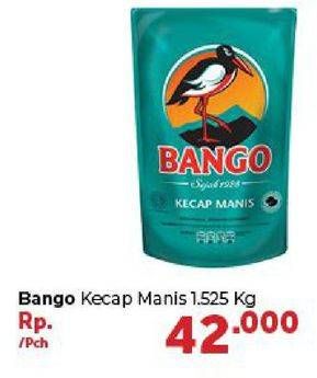 Promo Harga BANGO Kecap Manis 1525 ml - Carrefour