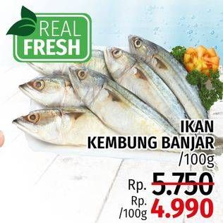 Promo Harga Ikan Kembung Banjar per 100 gr - LotteMart