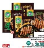 Promo Harga So Good Premium Sausage Original 300 gr - LotteMart
