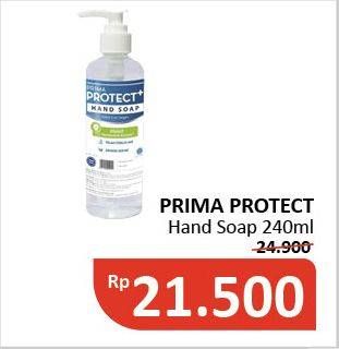 Promo Harga PRIMA PROTECT PLUS Hand Soap 240 ml - Alfamidi