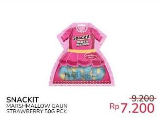 Promo Harga Kino Snack It Marshmallow Gaun Strawberry 50 gr - Indomaret