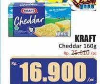 Promo Harga KRAFT Cheese Cheddar 160 gr - Hari Hari