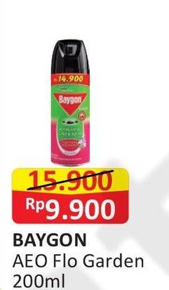 Promo Harga BAYGON Insektisida Spray Flower Garden 200 ml - Alfamart