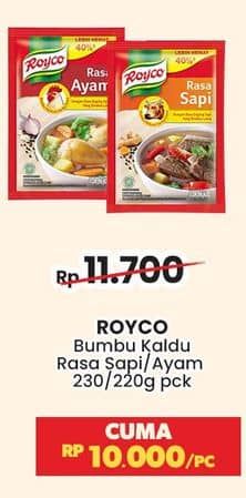 Promo Harga Royco Penyedap Rasa Sapi, Ayam 230 gr - Indomaret