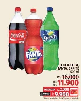 COCA COLA/FANTA/SPRITE Minuman Soda