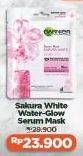 Promo Harga GARNIER Sakura White Waterglow Serum Mask  - Indomaret