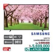Promo Harga Samsung UA43BU8000 Crystal UHD 4K Smart TV  - LotteMart