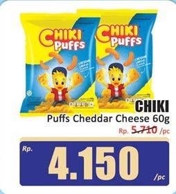 Promo Harga Chiki Puffs Snack Cheddar Cheese 60 gr - Hari Hari