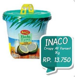 Promo Harga INACO Nata De Coco Crispy All Variants 1 kg - Yogya