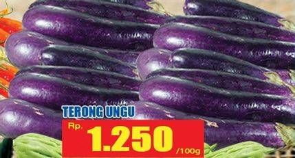 Promo Harga Terong Ungu per 100 gr - Hari Hari