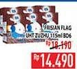 Promo Harga Frisian Flag Susu UHT Milky Zuzhu Zazha per 6 tpk 115 ml - Hypermart