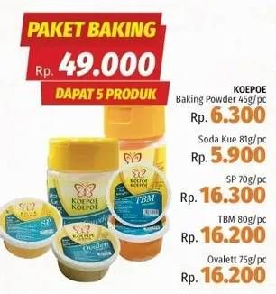 Promo Harga Paket Baking  - LotteMart
